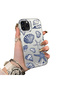 iPhone 11 Pro Compatible Silicone Edge Hard Back Case Shell Patterned Couple Phone Case