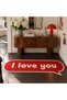 Auraplus I Love You Message Pattern Woven Base Decorative Carpet Auraplus117 - 2