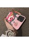 Samsung Galaxy A72 Compatible Silicone Edge Hard Back Case Lotso Patterned Lover Couple Phone Case - 4