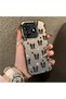 Tecno Spark 10 Pro Compatible Stylish Black Bow Full Print Case, Non-Slip Edge, Anti-Fingerprint