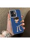 Infinix Hot 50I Compatible Silicone Edge Hard Back Case Konan Patterned Couple Phone Case - 3