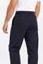 Men's Plain Navy Blue Baggy Sweatpants, Shaded, Winter, Oversize, Comfortable Fit - 8