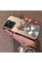 Tecno Spark 40 Compatible Silicone Edge Hard Back Case with Mouse Pattern for Couple Phone Case - 2