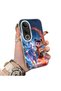 Vivo V50 Lite Compatible Silicone Edge Hard Back Case Nezha Patterned Couple Phone Case