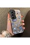 Infinix Hot 60 Pro Plus Compatible Silicone Edge Hard Back Case Shell Patterned Couple Phone Case - 3