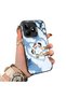 Realme C53 Compatible Silicone Edge Hard Back Case Anime Pattern Couple Phone Case
