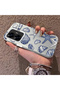 Realme C55 Compatible Silicone Edge Hard Back Case Shell Patterned Couple Phone Case - 2