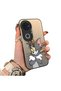 Vivo V50 Compatible Silicone Edge Hard Back Case Mouse Pattern Couple Phone Case