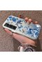 Realme C65 4g Compatible Blue Turtle, Shell, and Coral Pattern Cover, Shock-Absorbing Structure - 2