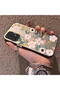 Samsung Galaxy A72 Compatible Pink Spring Flower and Green Leaf Pattern Phone Case, Shock Protection - 2