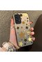 Samsung Galaxy A33 Compatible Retro Coffee Tone Star Sticker Printed Case, Aesthetic Design