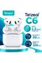 Wireless Earbuds, Bluetooth 5.4, Noise Cancelling, HD Sound & Calls, Approx. 8-Hour Playback, 32 Hours with Charging Case, Compatible with iOS & Android, (White, C7) - 8