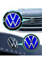 Sticker Set for Volkswagen 2021 Passat Polo Tiguan Golf Front, Rear and Steering Wheel Logo, Decorative Sticker - 3