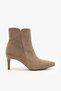 Lando Mink Suede Leather Women's Heeled Boots
