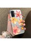 Samsung Galaxy M13/M23 Compatible Watercolor Tropical Flower and Sun Pattern Phone Case, Shock Protection