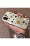 Samsung Galaxy A05 Compatible Retro Coffee Tone Star Sticker Printed Case, Aesthetic Design - 2
