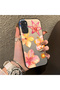 Samsung Galaxy S20 Fe 4G/5G Compatible Watercolor Tropical Flower and Sun Pattern Phone Case, Shock Protection