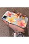 Poco C31 Compatible Watercolor Tropical Flower and Sun Pattern Phone Case, Shock Protection - 2