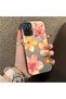 Poco M5S Compatible Watercolor Tropical Flower and Sun Pattern Phone Case, Shock Protection