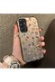 Samsung Galaxy A34 Compatible Simple and Stylish Small Floral Pattern Phone Case, Shockproof