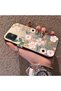 Samsung Galaxy A51 4g Compatible Pink Spring Flower and Green Leaf Pattern Phone Case, Shock Protection - 2