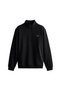 6Wm1010 Zippered Sweatshirt Black