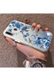 Samsung Galaxy A30/A20 Compatible Blue Turtle, Shell and Coral Pattern Cover, Shock-Absorbing Structure - 2