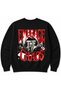 Embrace the Chaos Gothic Abstract Back Print Sweatshirt – Urban Streetwear Graphic Design