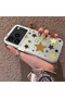 iPhone 17 Pro Max Compatible Retro Coffee Tone Star Sticker Printed Case, Aesthetic Design - 2