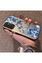 Samsung Galaxy M15 Compatible Blue Turtle, Shell and Coral Pattern Cover, Shock-Absorbing Structure - 2