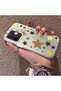 Oppo A5 Pro 4G/5G Compatible Retro Coffee Tone Star Sticker Printed Case, Aesthetic Design - 2