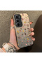 Infinix Hot 60 5g Compatible Simple and Stylish Small Floral Pattern Phone Case, Shockproof