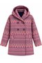 Urban Retro Hooded Oversize Jacket Coat Women Pink