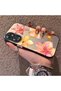 Oppo A60 Compatible Watercolor Tropical Flower and Sun Pattern Phone Case, Shock Protection - 2