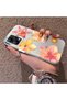 Poco X5 Compatible Watercolor Tropical Flower and Sun Pattern Phone Case, Shock Protection - 2