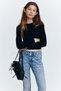 Bootcut Leg Low Jeans - 2