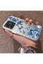 Realme C63 4G/C61 Compatible Blue Turtle, Shell and Coral Pattern Cover, Shock-Absorbing Structure - 2
