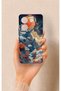 Tecno Caman 20 Pro 5g Compatible Red Moon Patterned Silicone Case
