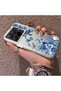 Mi 15t Pro Compatible Blue Turtle, Shell and Coral Pattern Cover, Shock-Absorbing Structure - 2
