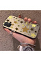 Samsung Galaxy A51 4g Compatible Retro Coffee Tone Star Sticker Printed Case, Aesthetic Design - 2