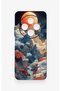 Redmi 14C Compatible Red Moon Pattern Silicone Case - 2