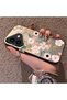 iPhone 16 Plus Compatible Pink Spring Flower and Green Leaf Pattern Phone Case, Impact Protection - 2