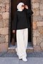 Oversize Oysho Sweat Tsd260331 Black - 4