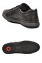 Black Genuine Leather Orthopedic Comfortable Sole Lace-Up Men's Casual Shoes 6K3536-2062 - 5