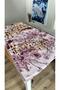 Florenza Cotton Textured Floral Patterned Soft Shawl – Powder - 7