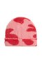Brushed Aop Mid Crown Unisex Pink Casual Style Beanie 02736003 - 2