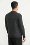 Zero Collar Basic Wool Knit Sweater - Anthracite - 5