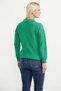 Polo Collar Pocket Cotton Knit Sweater - Green - 6