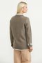 Thick Wool Knitwear Jacket with Pockets - Milk Coffee Color - 5