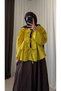 Three-Tie Waffle Jacket - Hpm - Oil Green